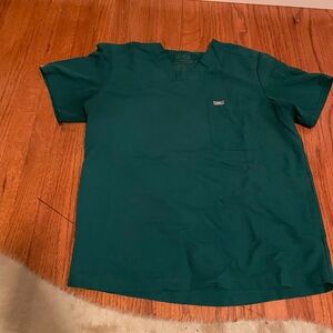 Figs Forest Green Scrub set medium/small